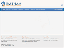 Tablet Screenshot of easthamvh.com